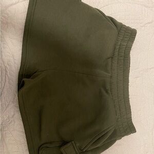 Olive Green Women's Shorts